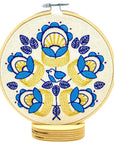 Golden Rings Embroidery Kit