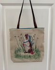 Tote Bags by The Blue Rabbit House