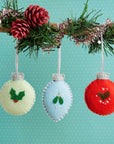 Christmas Baubles Craft Felt Kit