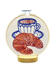 Croissant Embroidery Kit