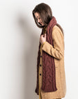 Pattern: Edina Cabled Scarf
