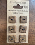 Handmade Wooden Buttons by Tom Dyson