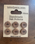 Handmade Wooden Buttons by Tom Dyson