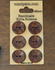 Handmade Wooden Buttons by Tom Dyson