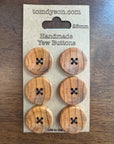 Handmade Wooden Buttons by Tom Dyson