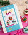 Christmas Baubles Craft Felt Kit