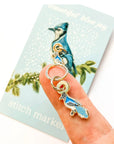 Blue Jay Individual Stitch Markers