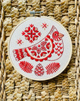 Cardinal Embroidery Kit