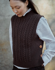 Huurre Cable Vest Kal Class with Leslie Hinshaw