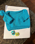 Your First Sweater: Barbara's Box Top