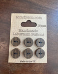 Handmade Wooden Buttons by Tom Dyson