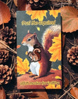 Purl the Squirrel Stitch Marker