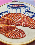 Croissant Embroidery Kit