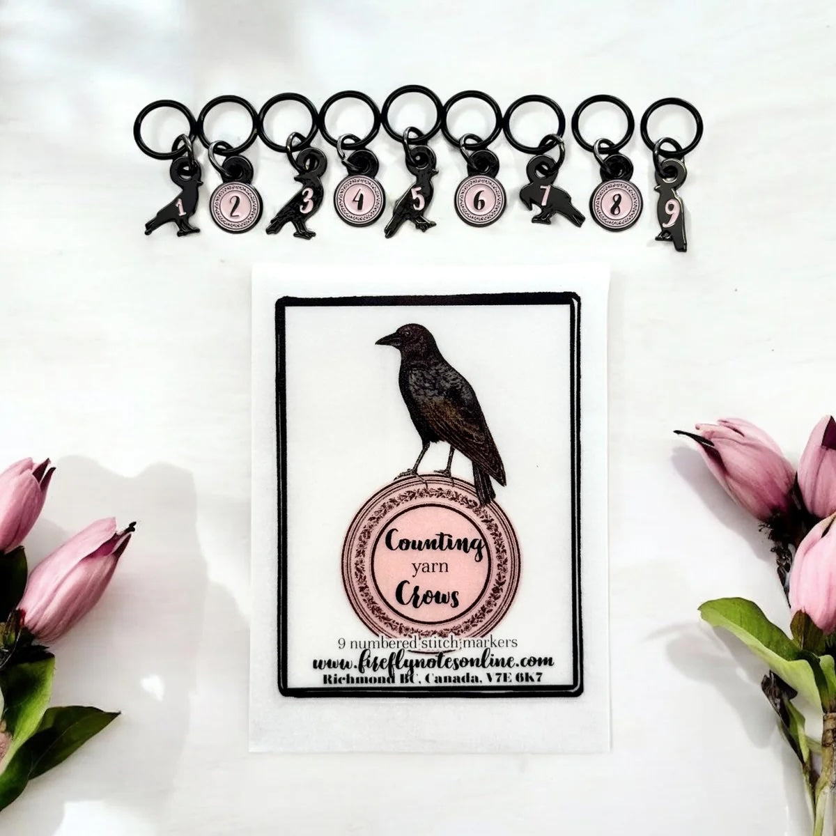 Counting Crows Stitch Markers