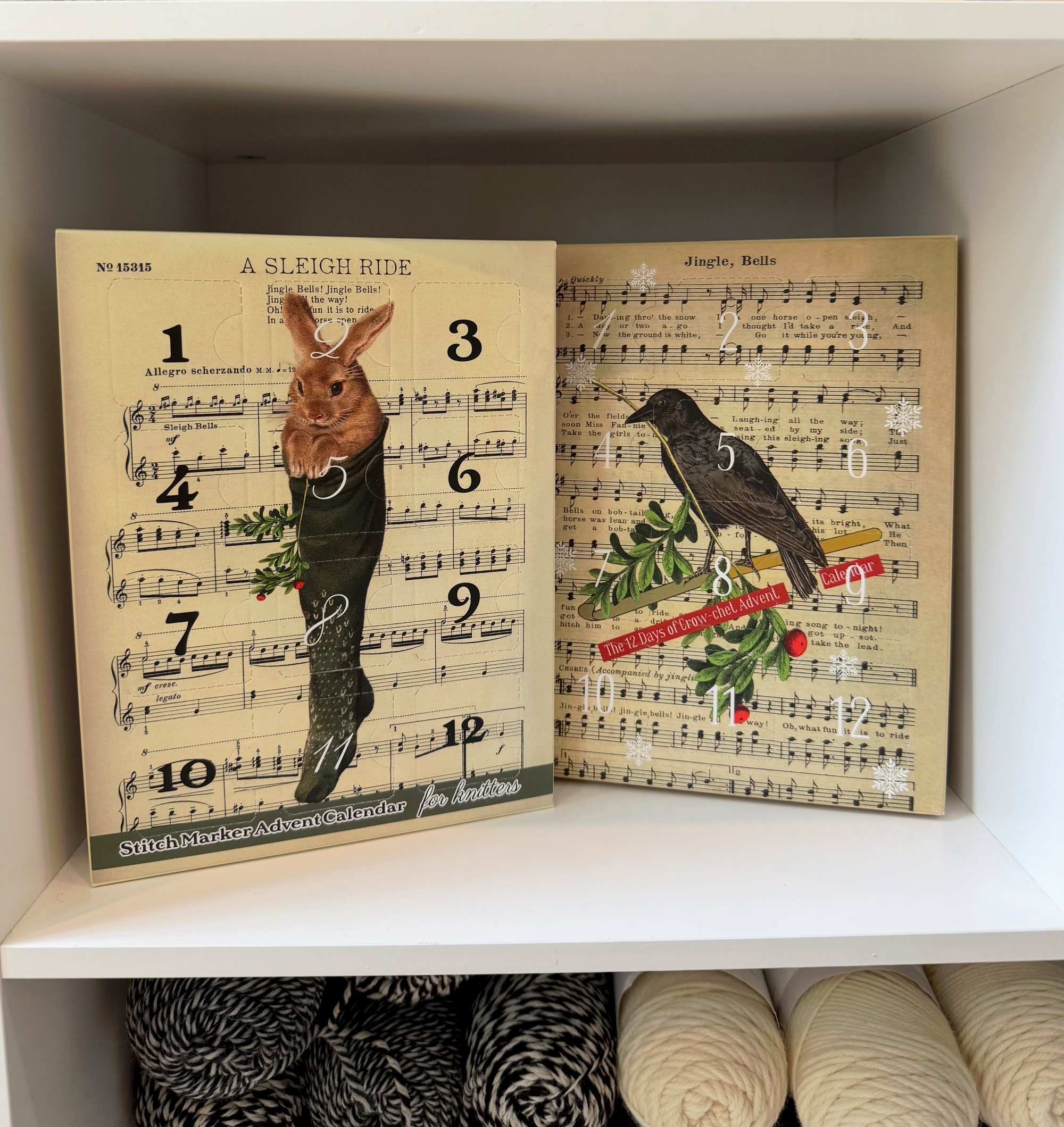 Firefly Notes 2026 Advent Calendar for Knitters or Crocheters