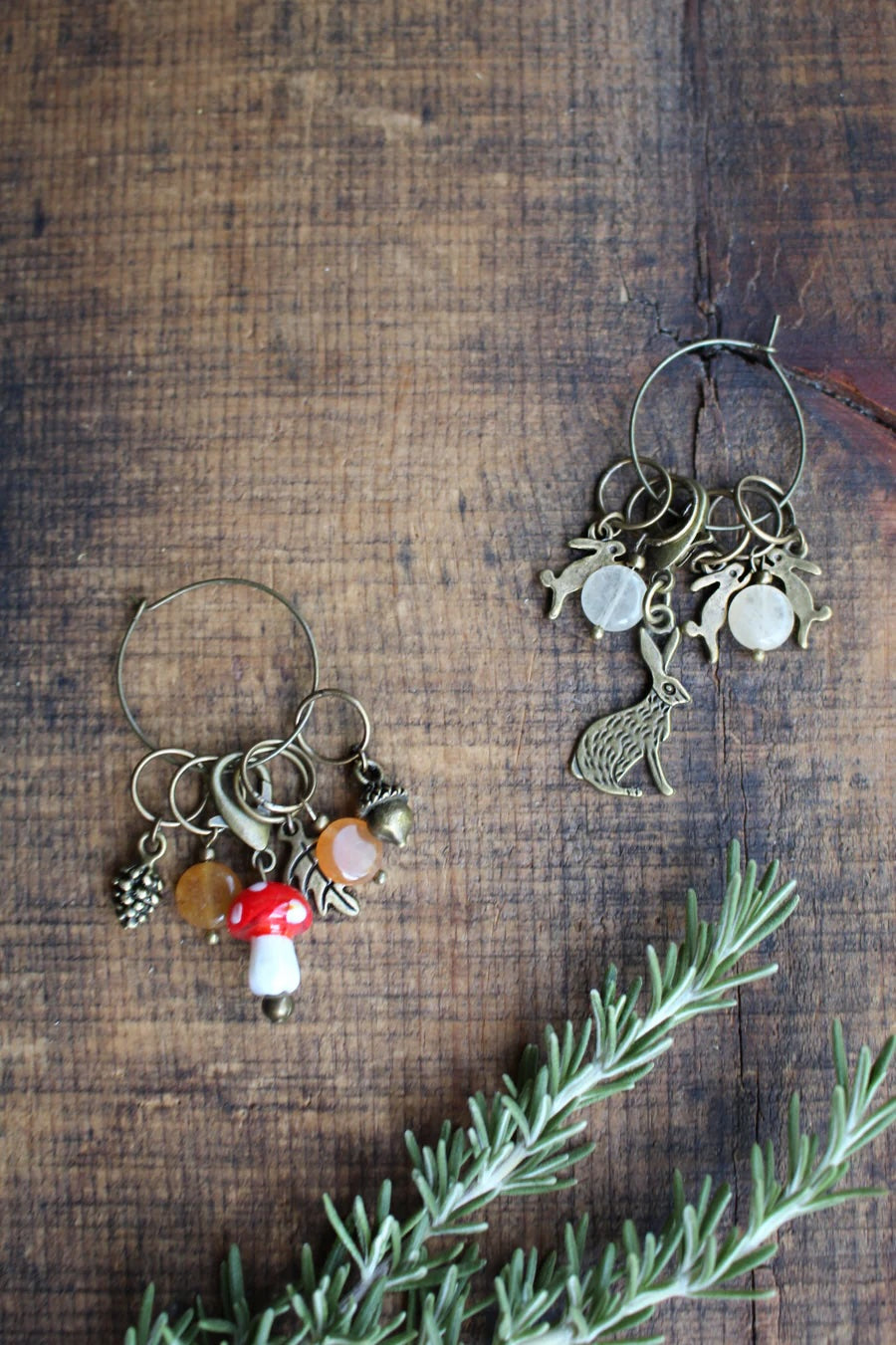 Woodland Stitch Markers