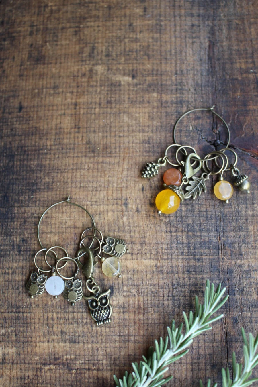 Woodland Stitch Markers