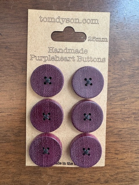 Handmade Wooden Buttons by Tom Dyson