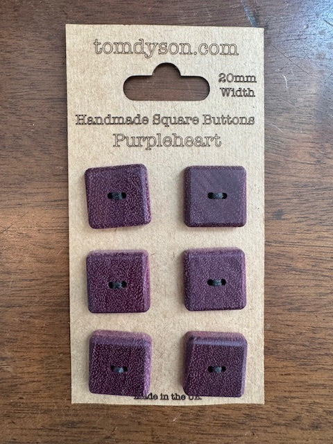 Handmade Wooden Buttons by Tom Dyson