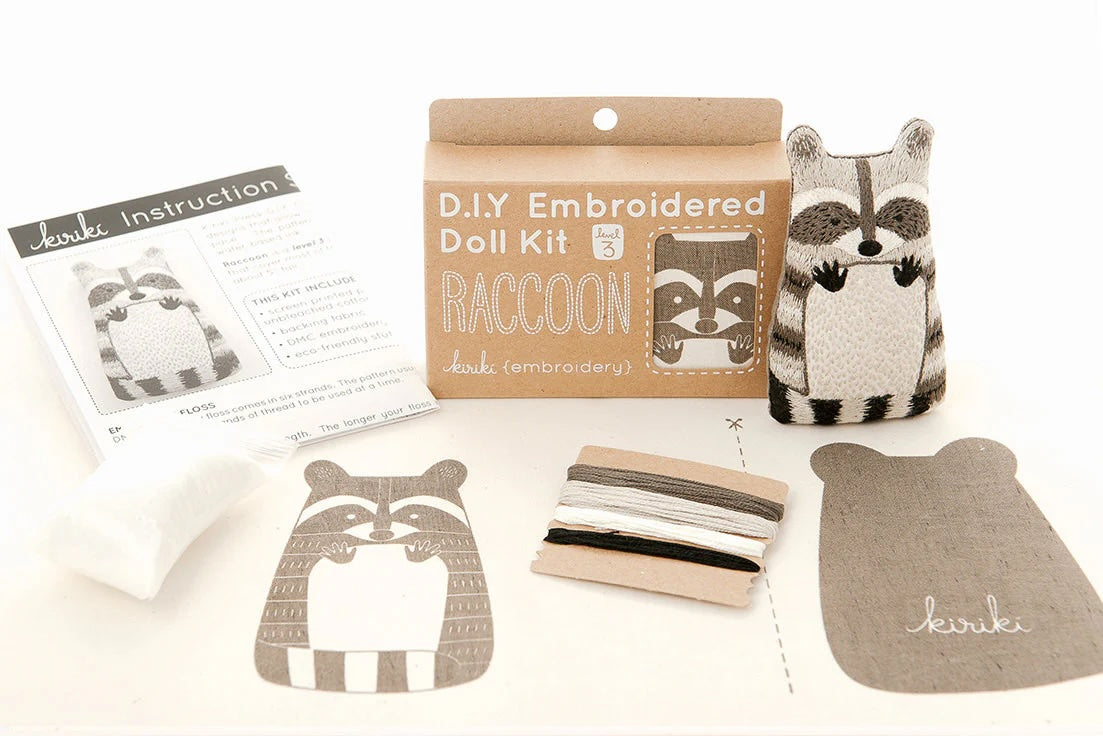 DIY Embroidery Doll Kits