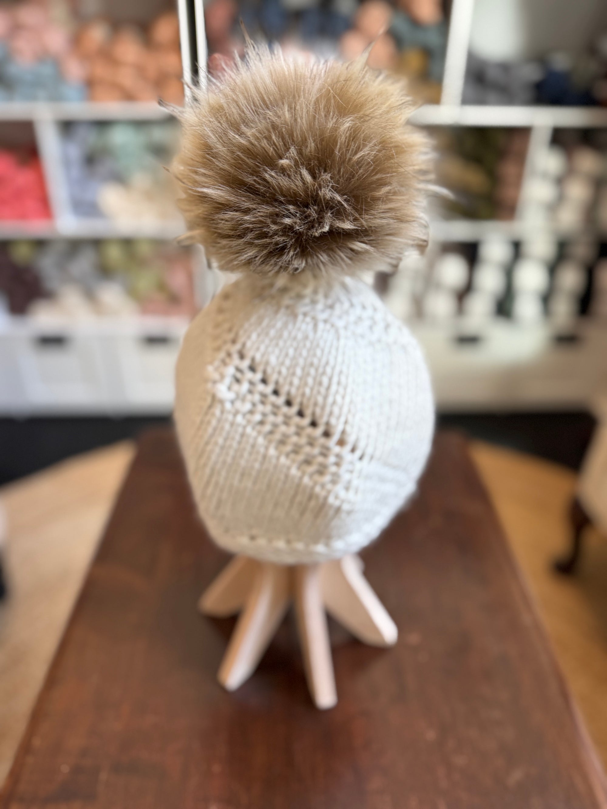 LOVAFUR Vegan Hat Poms