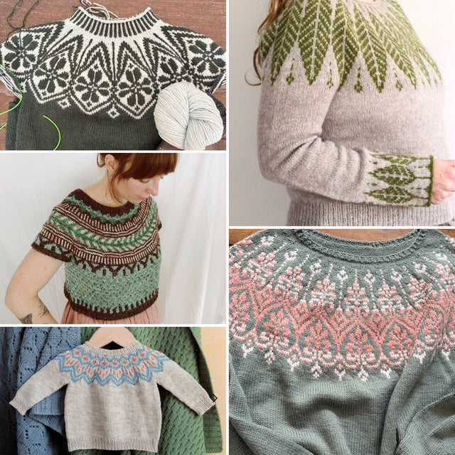 Stranded September Sweater KAL Class
