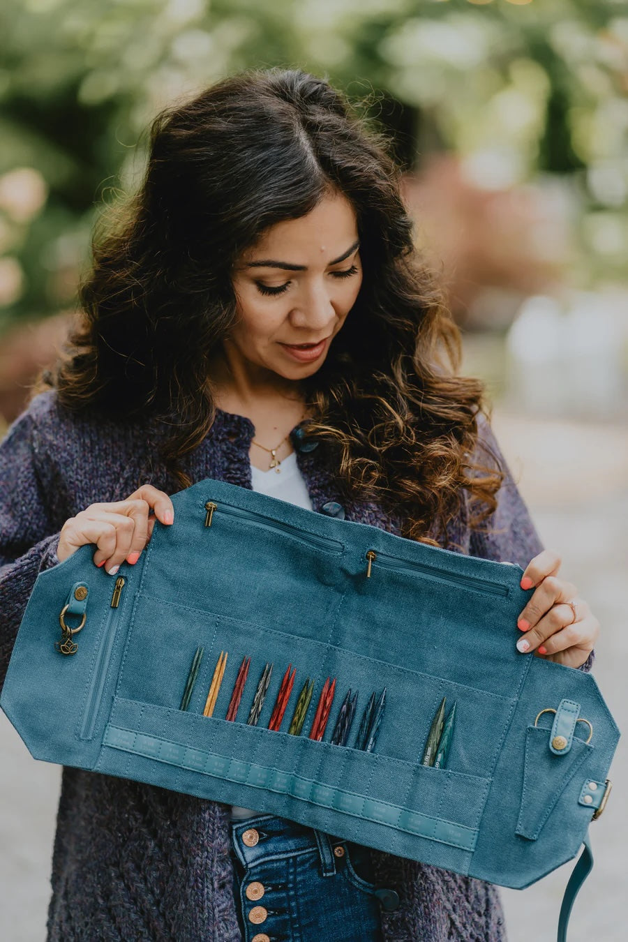 Maker's Canvas Needle Case