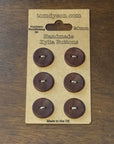 Handmade Wooden Buttons by Tom Dyson