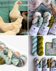 Backyard Chickens-Sock sets by Hue Loco