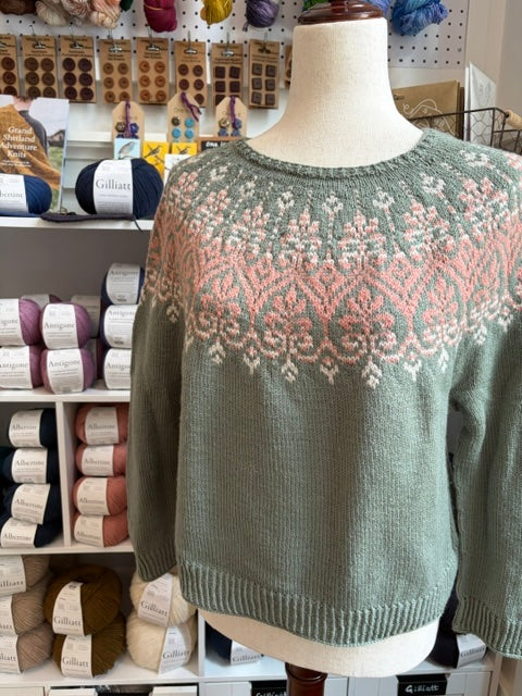 Stranded September Sweater KAL Class