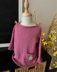 Your First Sweater: Barbara's Box Top