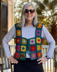 Intro to Crochet: Granny Square Vest with Barbara Wanthal