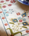 Blue Larkspur Cross Stitch Kit