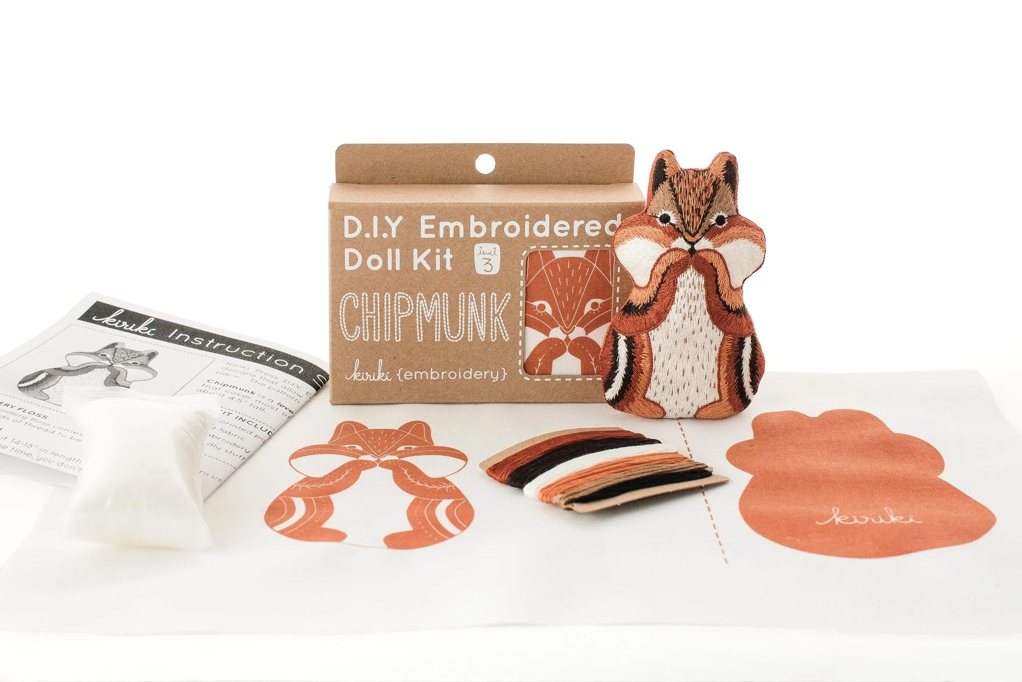DIY Embroidery Doll Kits