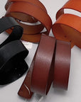 Full-Grain Genuine Leather Bag Strap