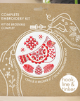 Cardinal Embroidery Kit