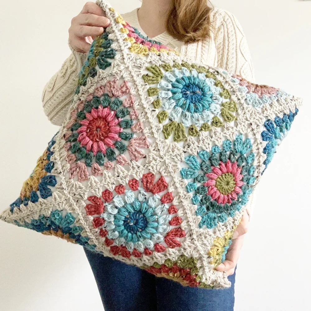 Hygge Burst Crochet Pillow Kit