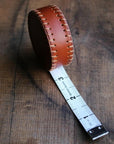 Hand Stitched Leather Tape Measures