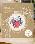 Knitting Octopus Embroidery Kit
