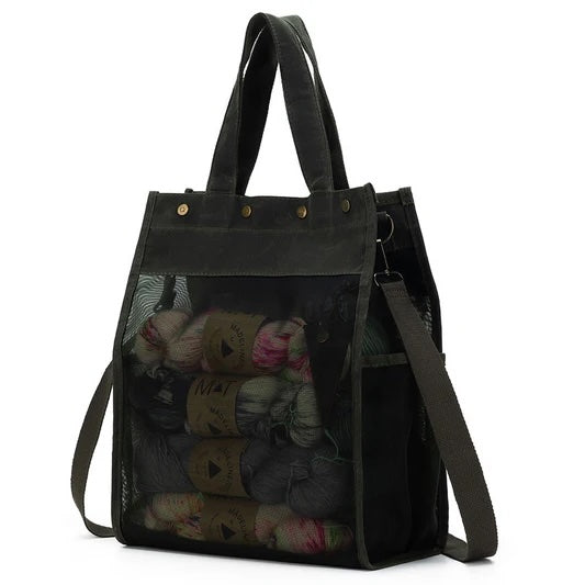 Maker's Tall Mesh Tote