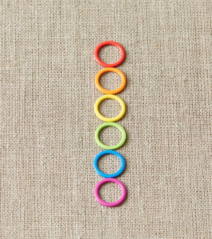 Cocoknits Colorful Ring Stitch Markers (Original)