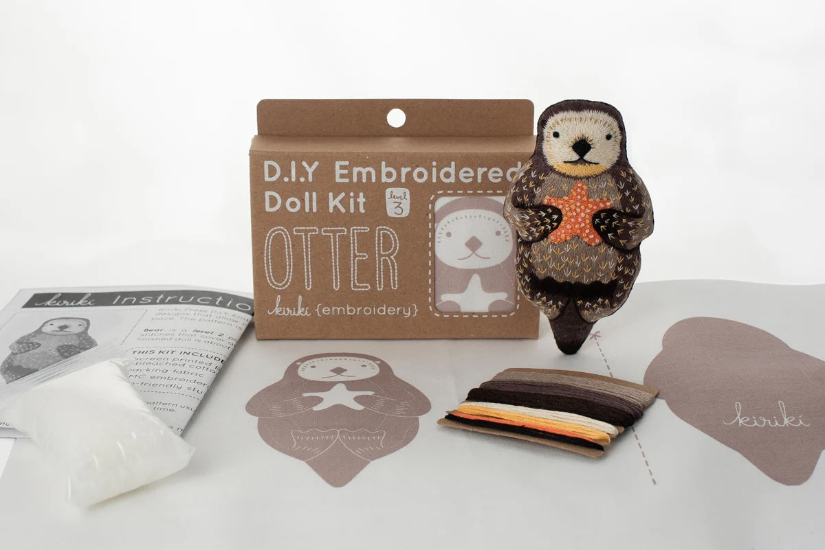 DIY Embroidery Doll Kits