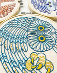 Saw Whet Owl Embroidery Kit