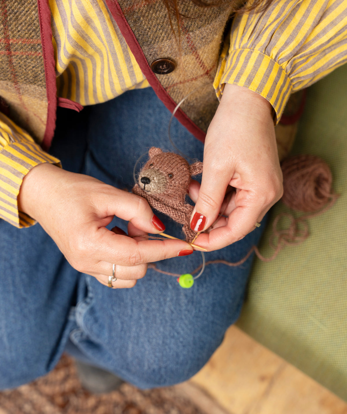 Chez Myrtil - More Seamless Friends to Knit &amp; Love by Cinthia Vallet