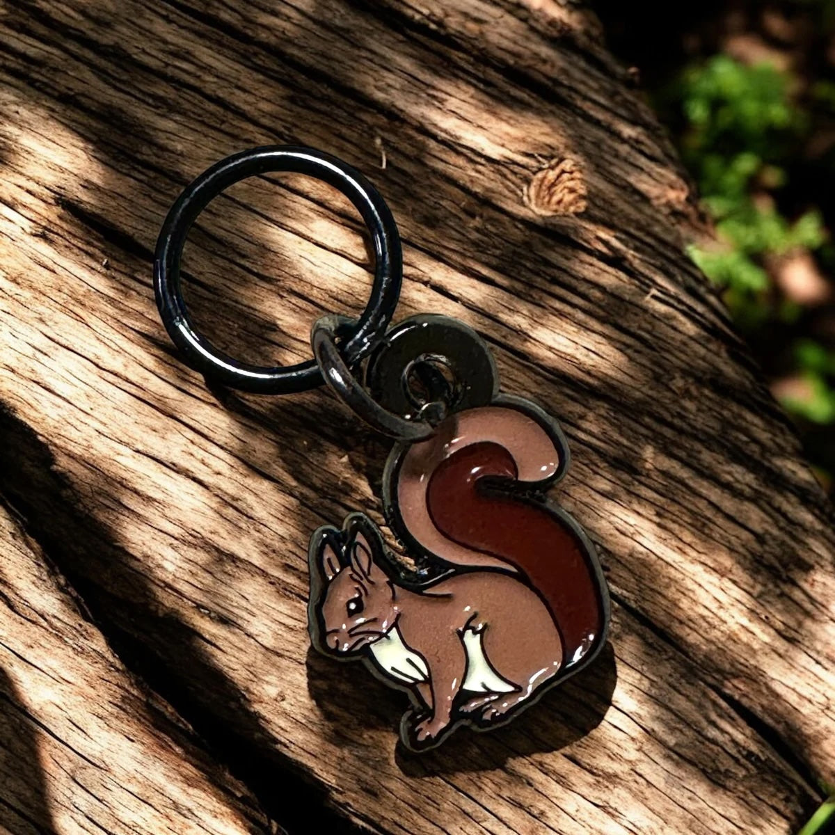 Purl the Squirrel Stitch Marker