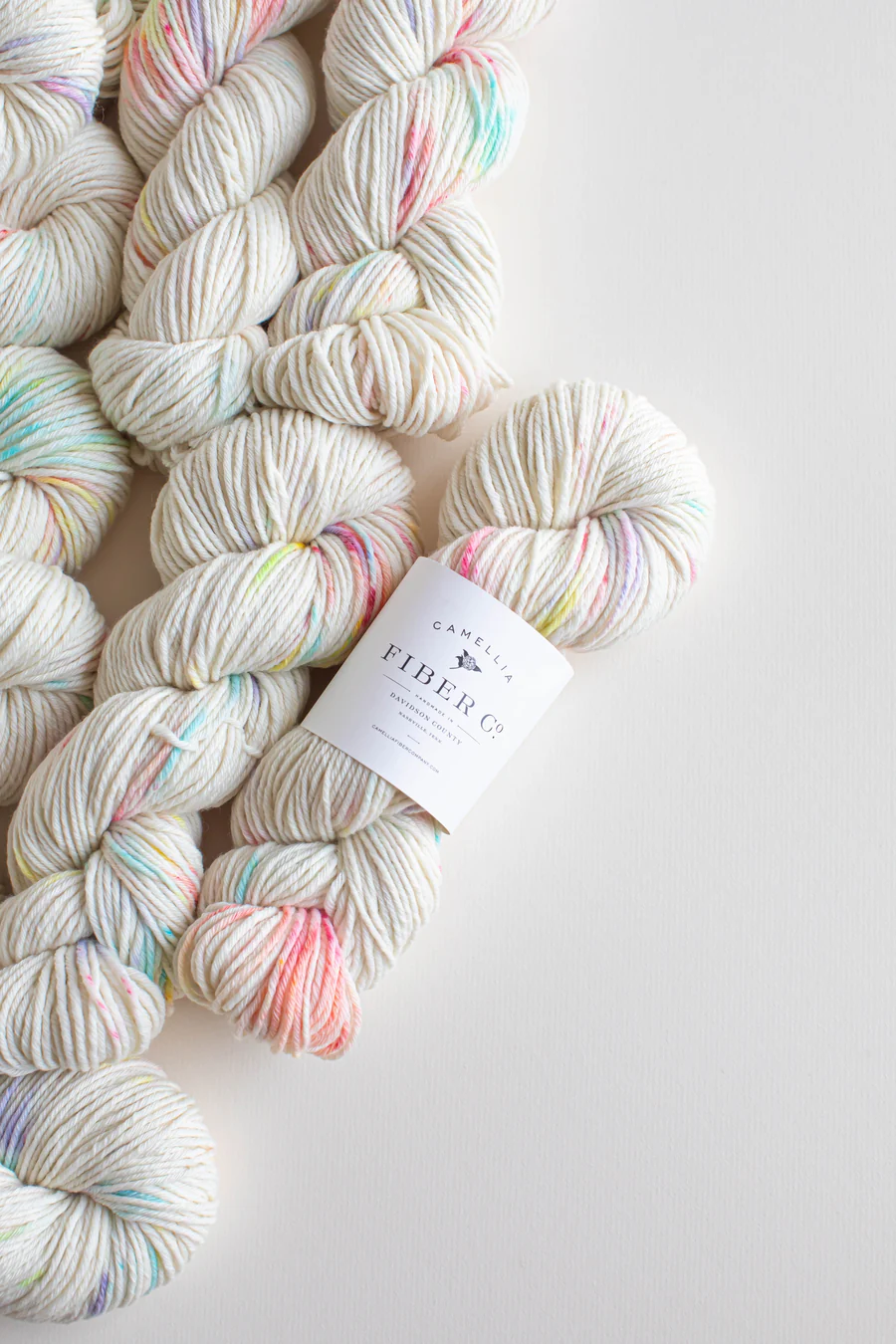 Camellia SW Merino DK- Rainbow Sprinkles