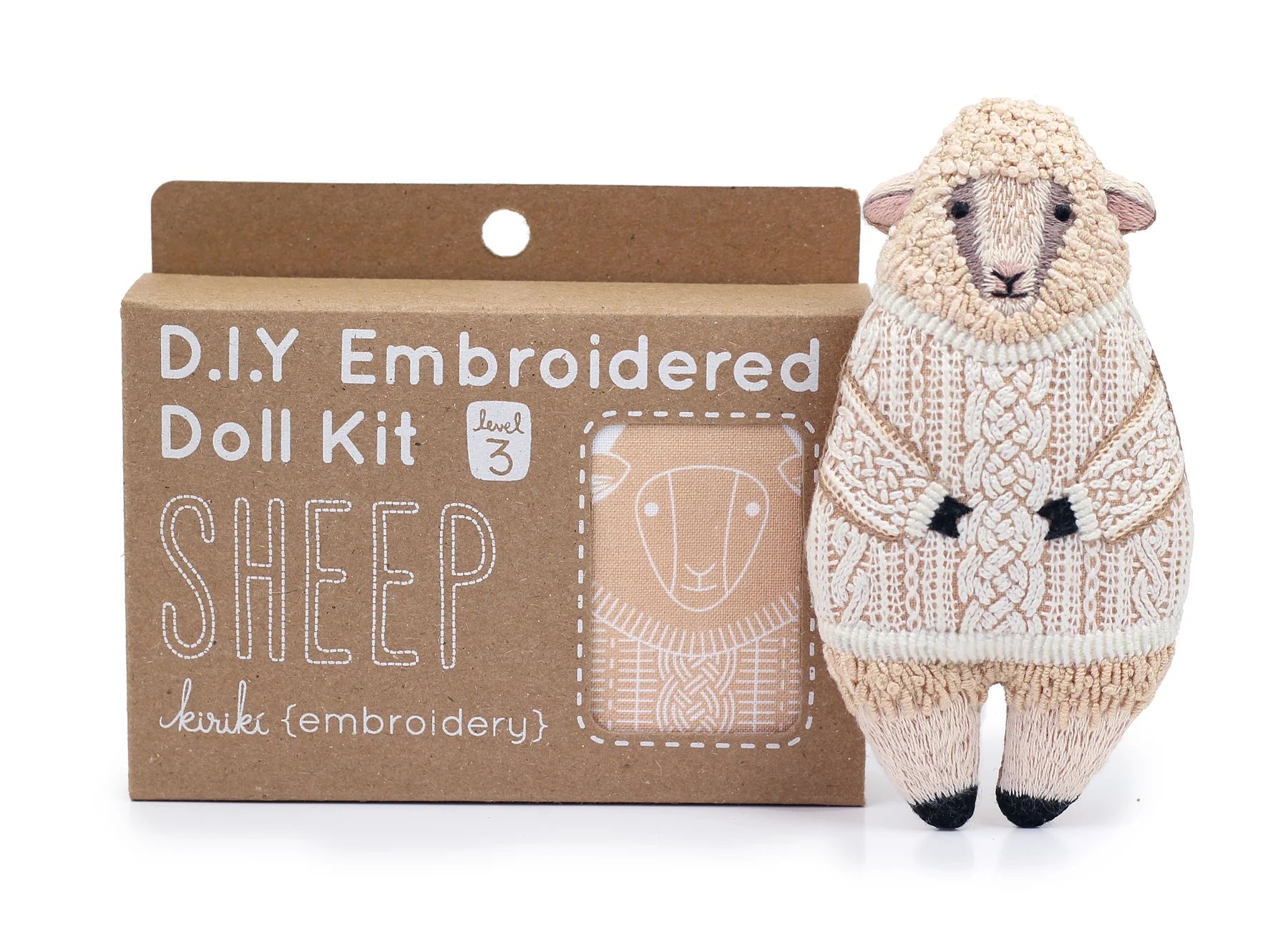 DIY Embroidery Doll Kits