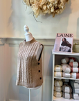 Huurre Cable Vest Kal Class with Leslie Hinshaw