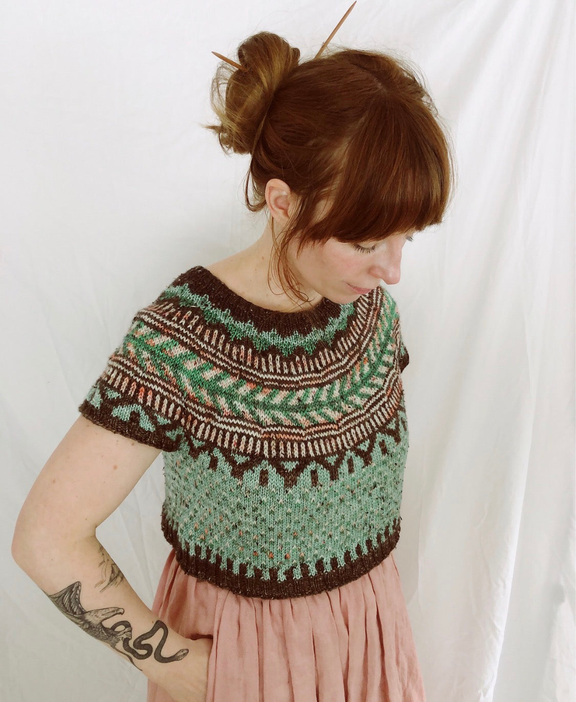 Stranded September Sweater KAL Class