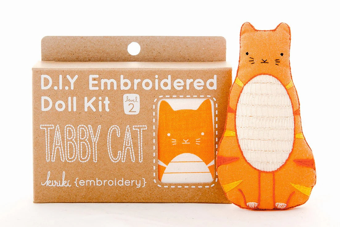 DIY Embroidery Doll Kits